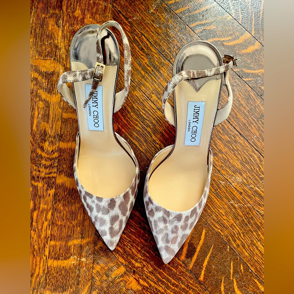 Jimmy Choo slingback heels